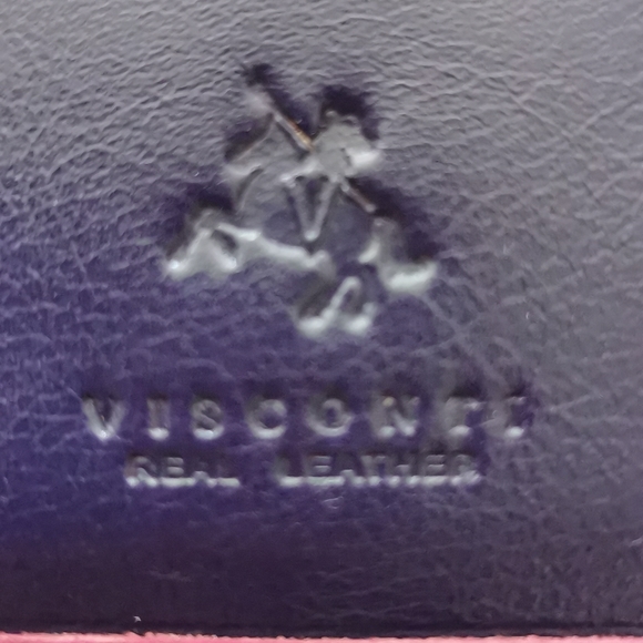 Visconti Leather Rainbow Collection Wallet - Picture 4 of 4